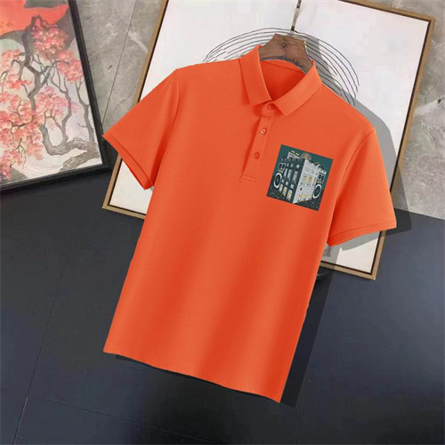 Hermes Lapel T-shirts-M-0023