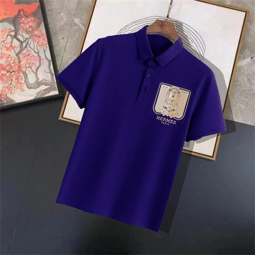 Hermes Lapel T-shirts-M-0043
