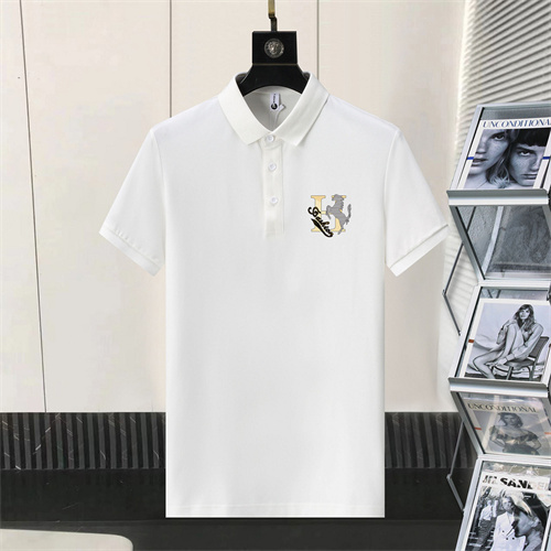 Hermes Lapel T-shirts-M-0052