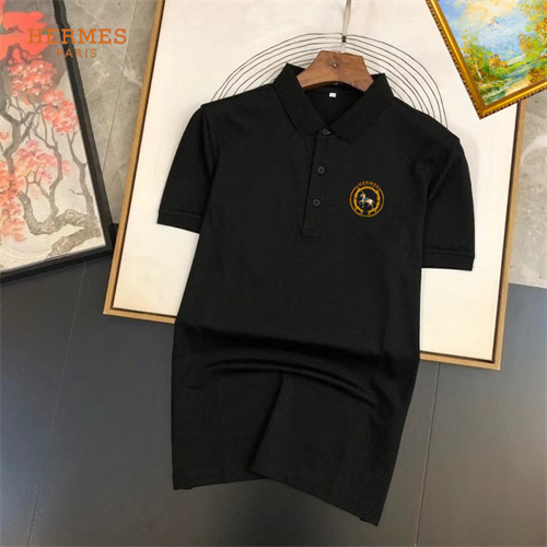 Hermes Lapel T-shirts-M-0057