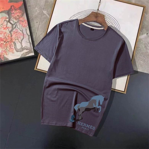 Hermes Round neck T-shirt-M-148