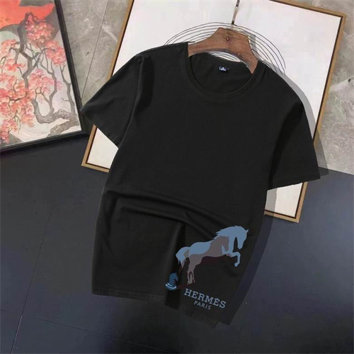Hermes Round neck T-shirt-M-152