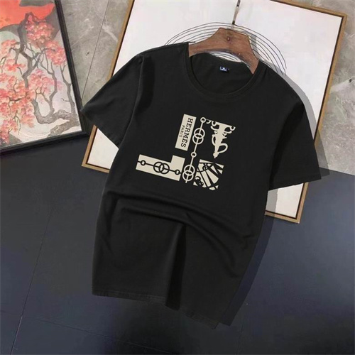 Hermes Round neck T-shirt-M-163