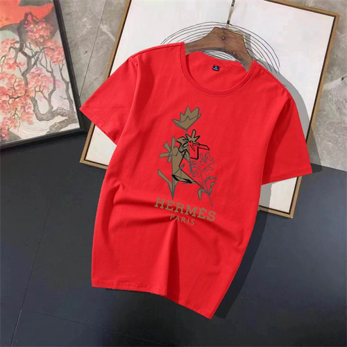 Hermes Round neck T-shirt-M-136