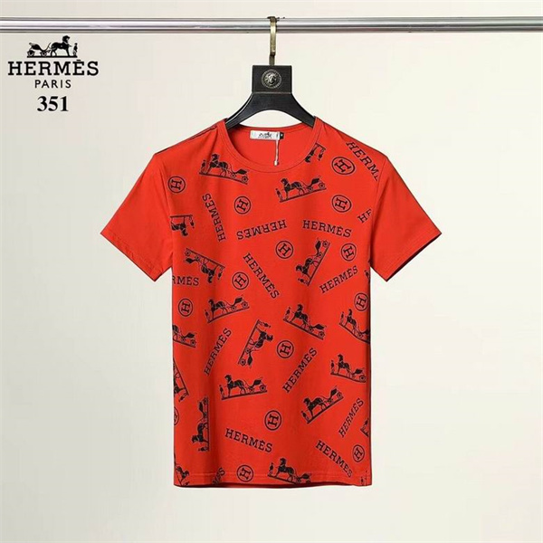 Hermes Round neck T-shirt-M-075