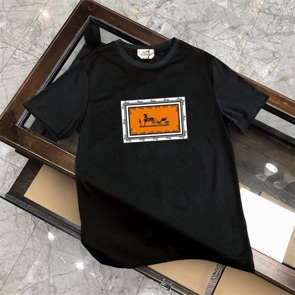 Hermes Round neck T-shirt-M-113