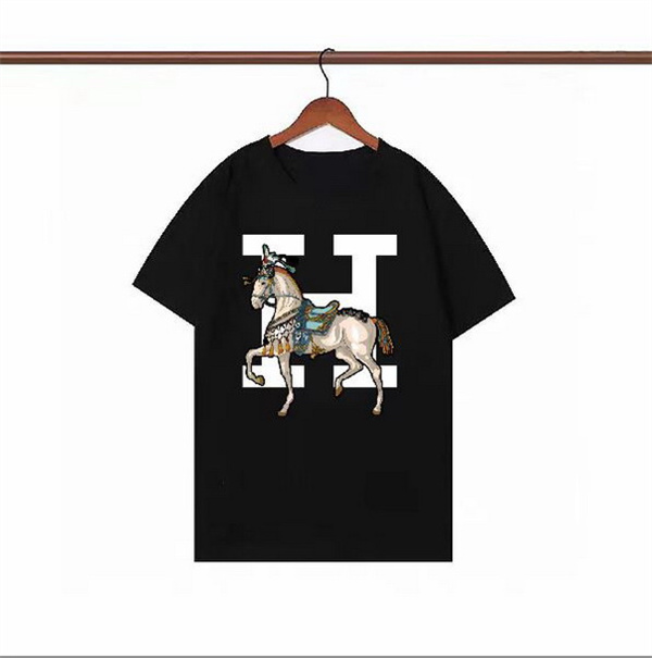 Hermes Round neck T-shirt-M-069