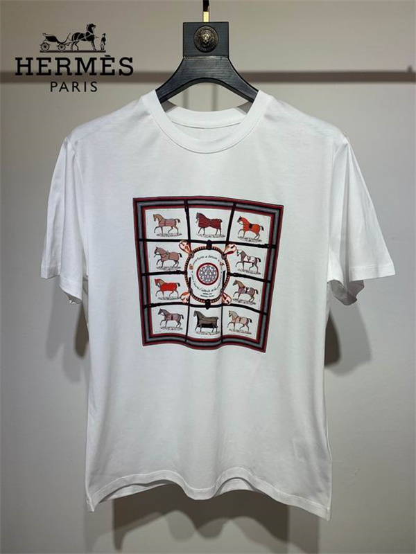 Hermes Round neck T-shirt-M-036