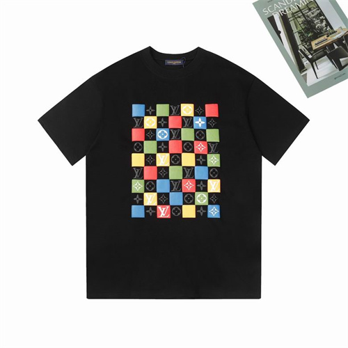 Lv Round neck T-shirt-M-0814