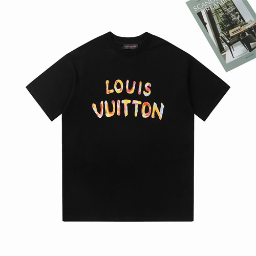 Lv Round neck T-shirt-M-0817
