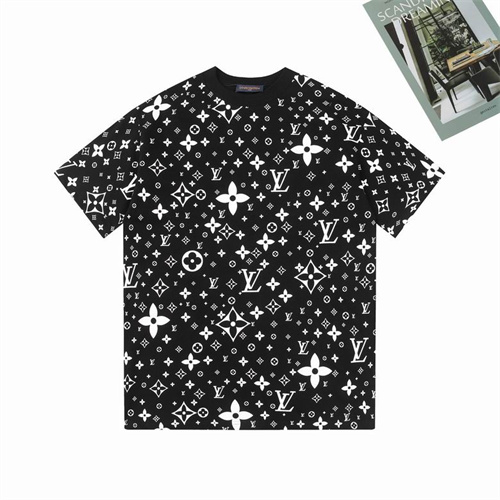 Lv Round neck T-shirt-M-0819