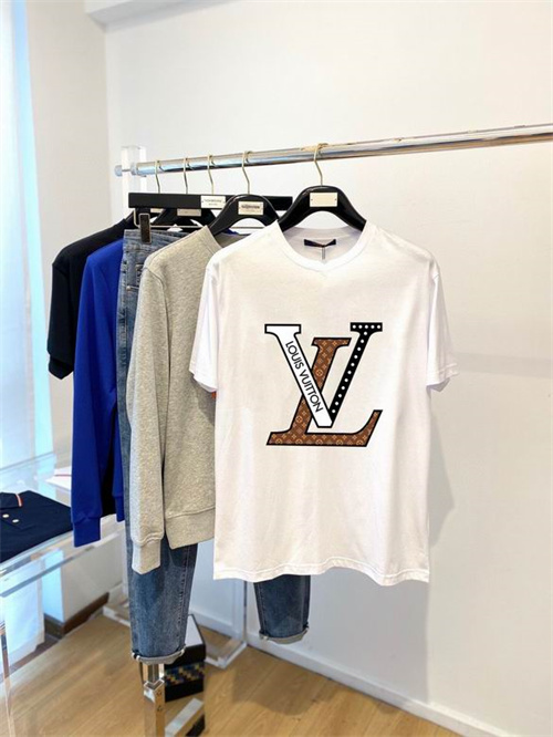 Lv Round neck T-shirt-M-0273
