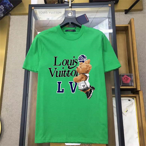 Lv Round neck T-shirt-M-0215