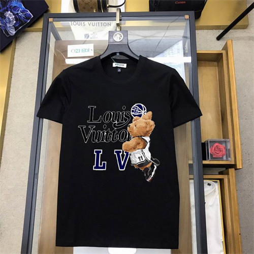 Lv Round neck T-shirt-M-0217