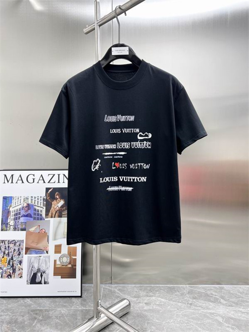Lv Round neck T-shirt-M-0293