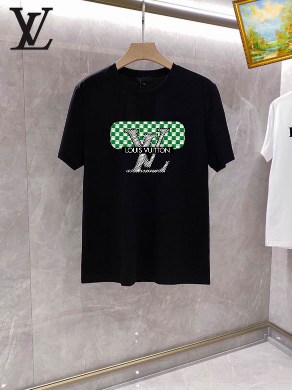 Lv Round neck T-shirt-M-0404
