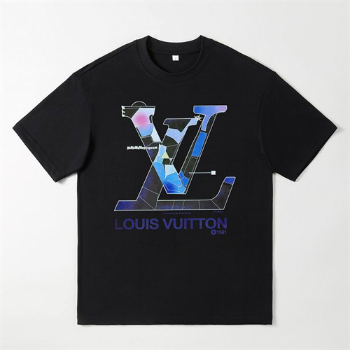 Lv Round neck T-shirt-M-0921