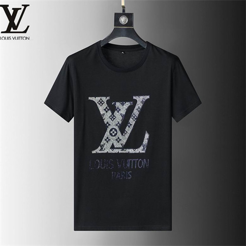Lv Round neck T-shirt-M-0945