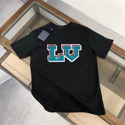 Lv Round neck T-shirt-M-1002