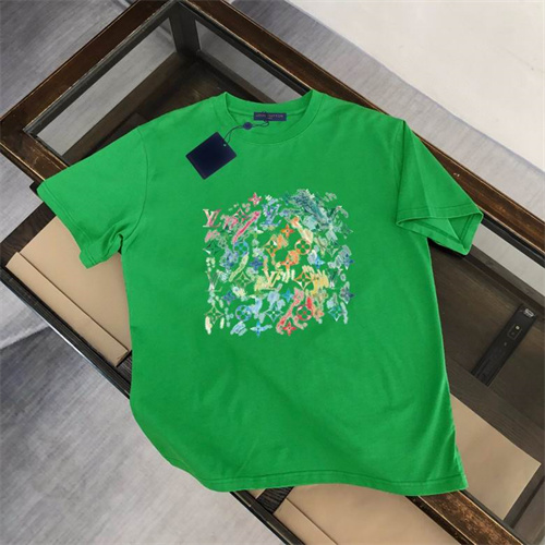 Lv Round neck T-shirt-M-1015
