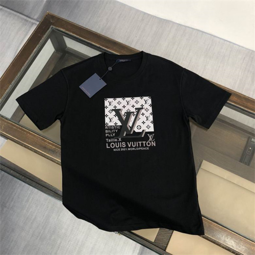 Lv Round neck T-shirt-M-1025