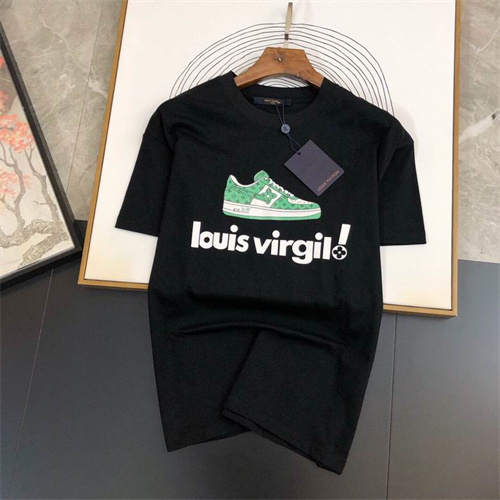 Lv Round neck T-shirt-M-1073