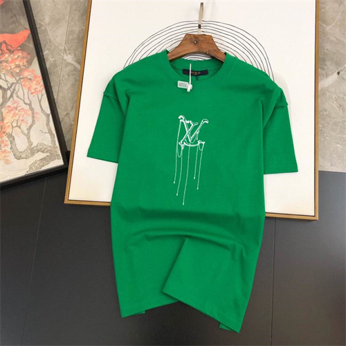 Lv Round neck T-shirt-M-1076