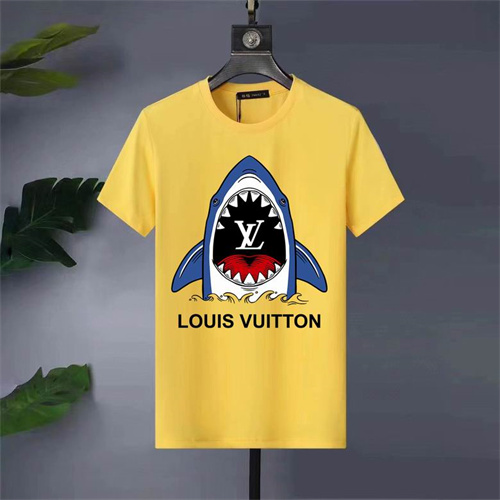 Lv Round neck T-shirt-M-0565