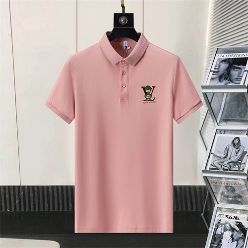 Lv Lapel T-shirts-M-0018