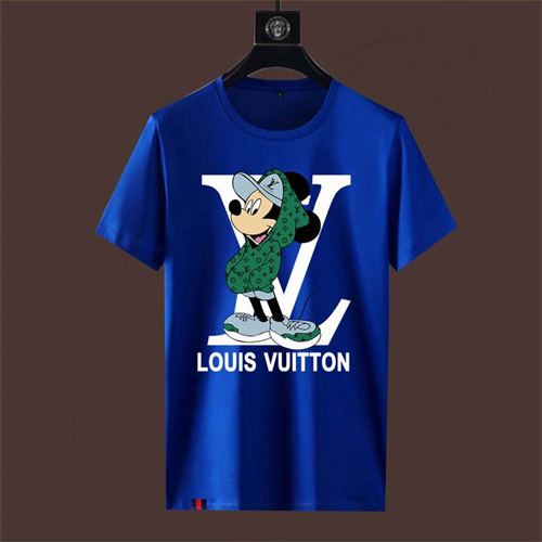 Lv Round neck T-shirt-M-0715