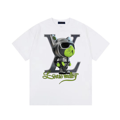 Lv Round neck T-shirt-M-0743