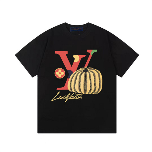 Lv Round neck T-shirt-M-0749