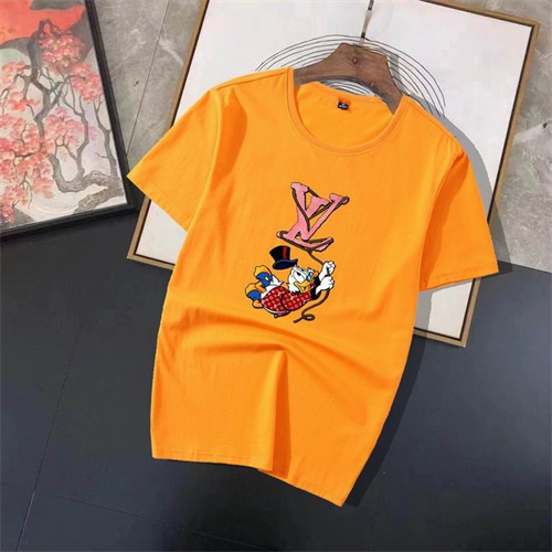 Lv Round neck T-shirt-M-0504