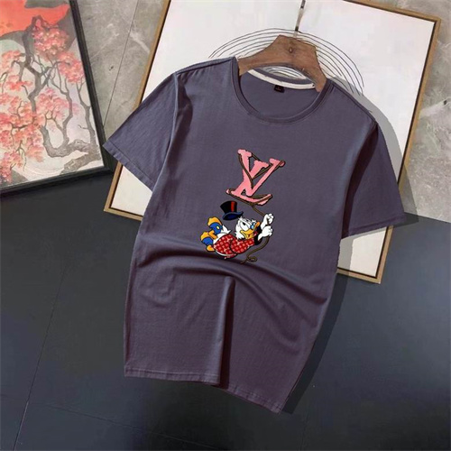 Lv Round neck T-shirt-M-0505