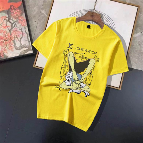 Lv Round neck T-shirt-M-0515