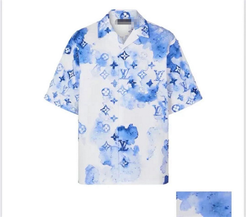 LV short shirt-M-035