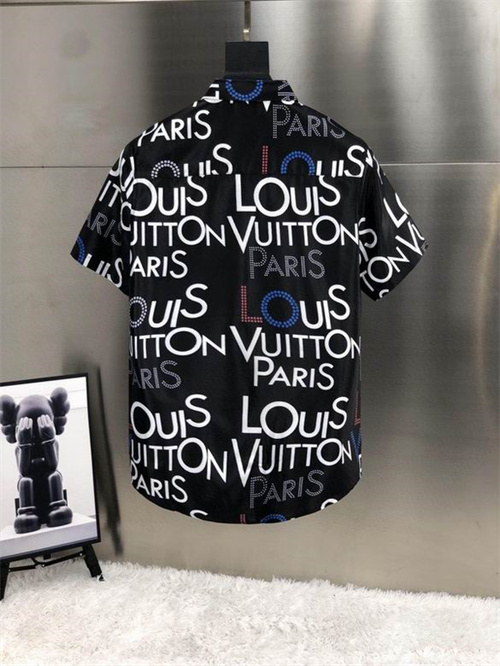 LV short shirt-M-048
