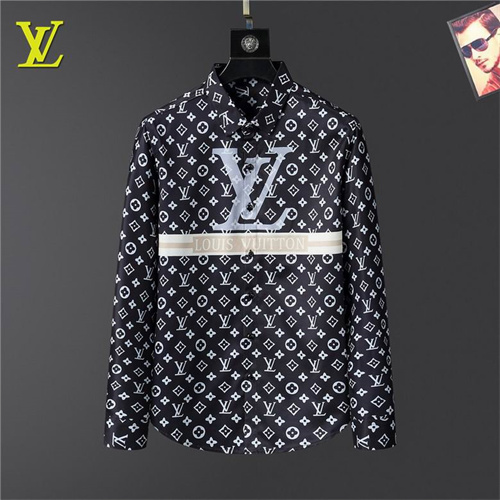 LV long shirt-M-064
