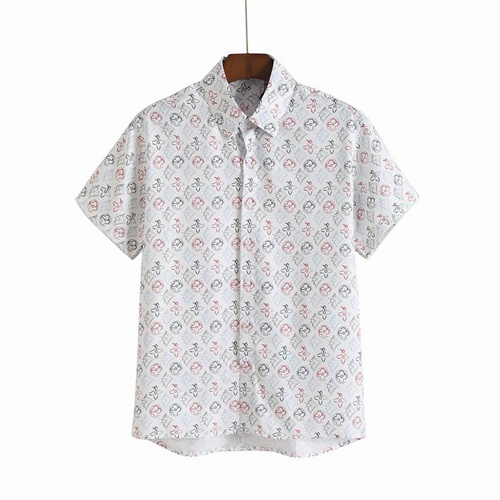 LV short shirt-M-040