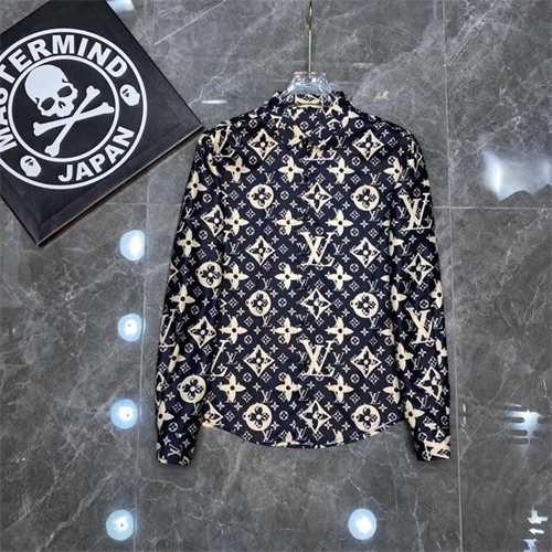 LV long shirt-M-053