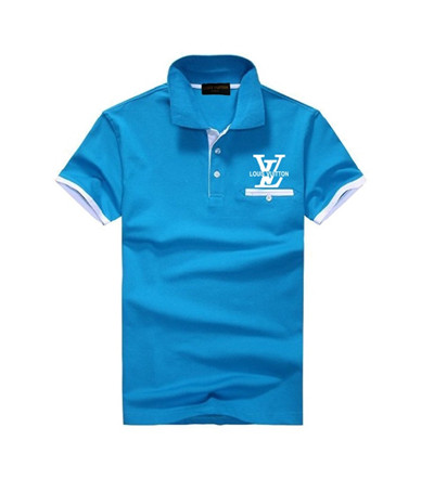 Lv Lapel T-shirts-011
