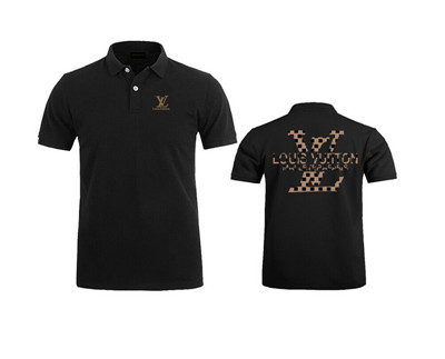 Lv Lapel T-shirts-114