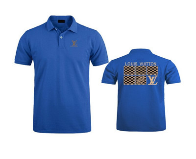 Lv Lapel T-shirts-126