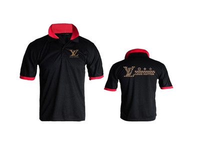 Lv Lapel T-shirts-019