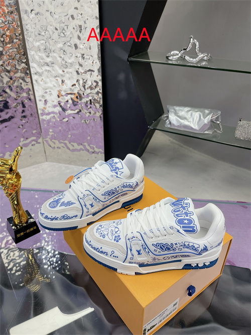 LV(AAAAA)Shoes-M-0387