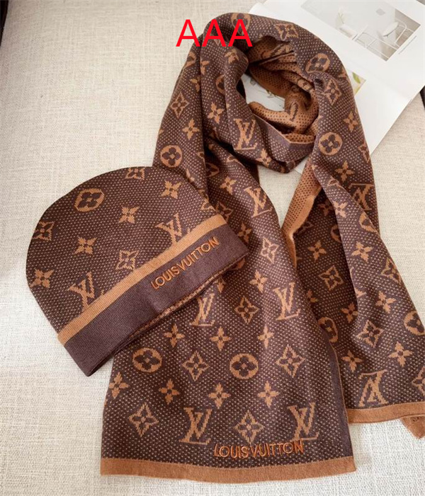LV Hat and scarvf(AAA)-0111