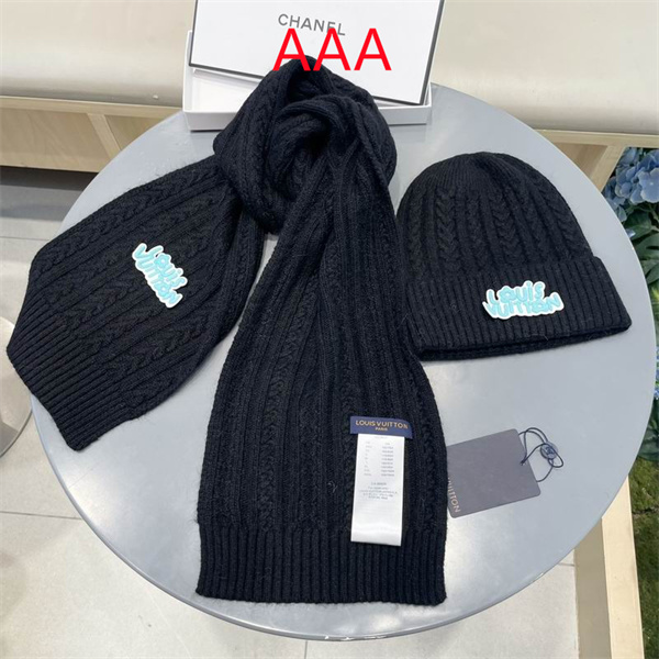 LV Hat and scarvf(AAA)-0137