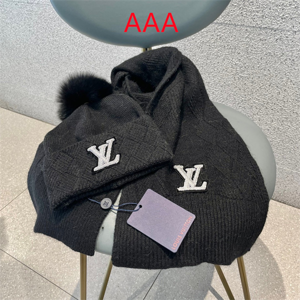 LV Hat and scarvf(AAA)-0152
