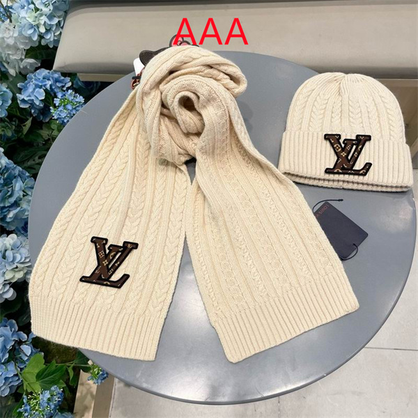 LV Hat and scarvf(AAA)-0162