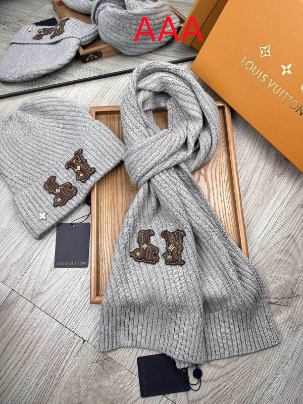 LV Hat and scarvf(AAA)-0037